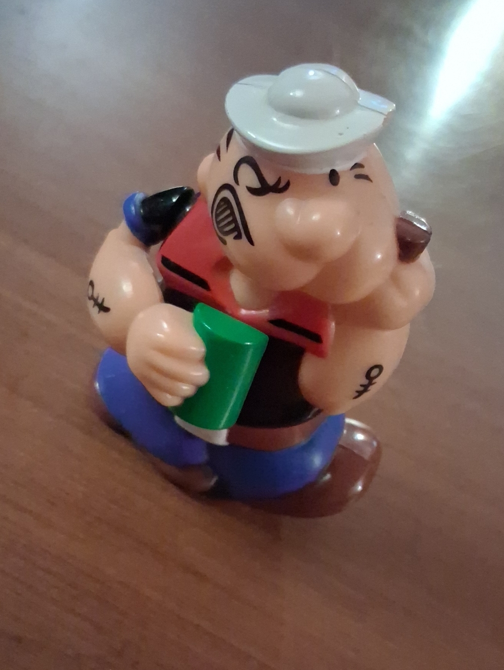 1983 Popeye The Sailor Man Superior Toy Vintage Plastic Figure 3"